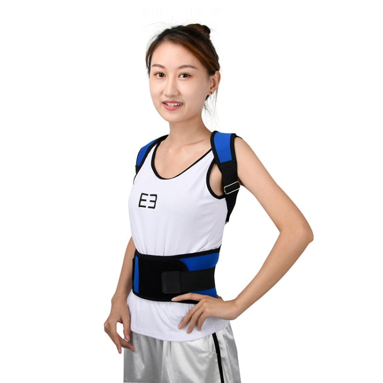 Adult Back Posture Correction Belt Kyphosis Correction Body Restraint Belt, Specification: S(Blue) - Corrector by PMC Jewellery | Online Shopping South Africa | PMC Jewellery