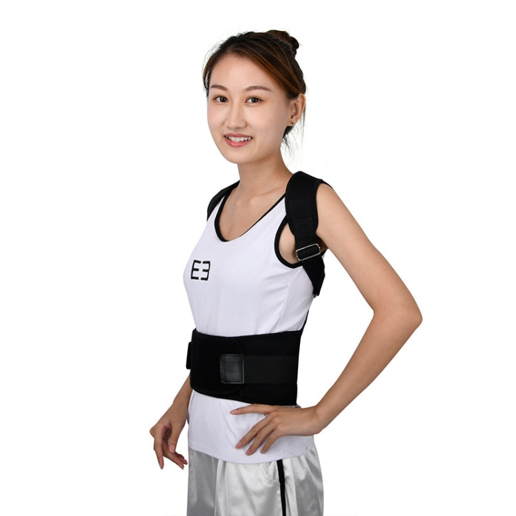 Adult Back Posture Correction Belt Kyphosis Correction Body Restraint Belt, Specification: L(Black) - Corrector by PMC Jewellery | Online Shopping South Africa | PMC Jewellery