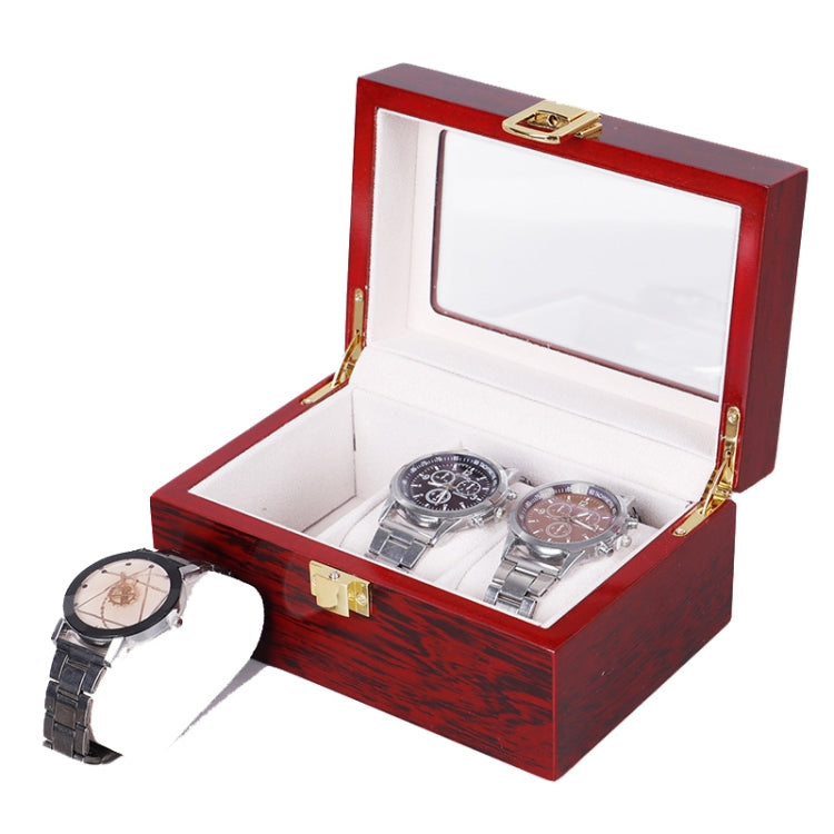 Wooden Baking Paint Watch Box Jewelry Storage Display Box(3-bit Spray Paint) - Watch Storages by PMC Jewellery | Online Shopping South Africa | PMC Jewellery | Buy Now Pay Later Mobicred