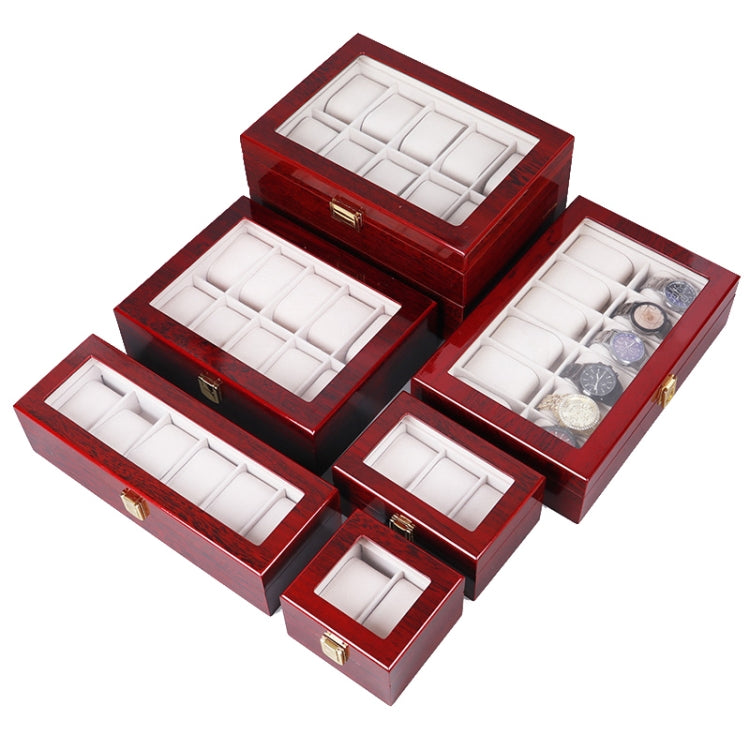 Wooden Baking Paint Watch Box Jewelry Storage Display Box(3-bit Spray Paint) - Watch Storages by PMC Jewellery | Online Shopping South Africa | PMC Jewellery | Buy Now Pay Later Mobicred