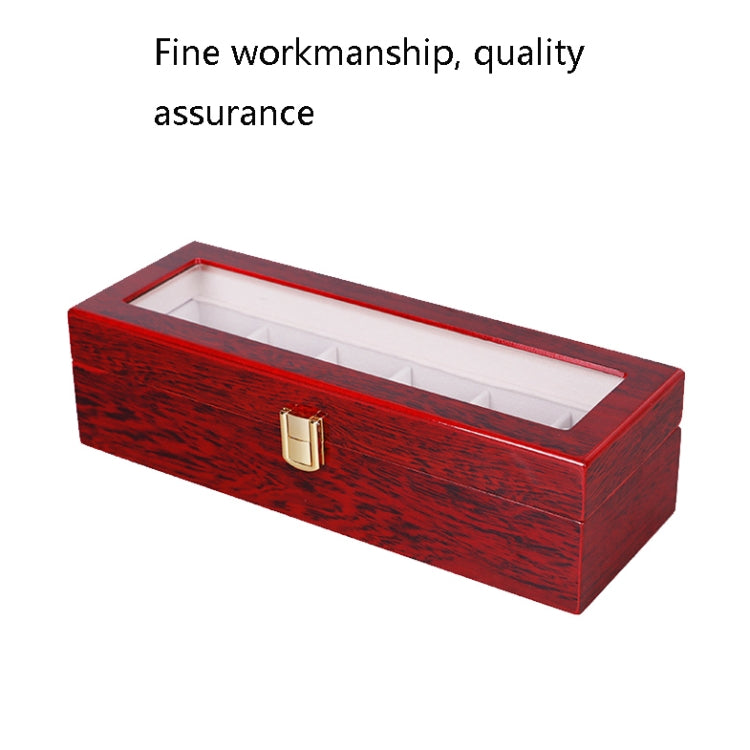 Wooden Baking Paint Watch Box Jewelry Storage Display Box(3-bit Spray Paint) - Watch Storages by PMC Jewellery | Online Shopping South Africa | PMC Jewellery | Buy Now Pay Later Mobicred