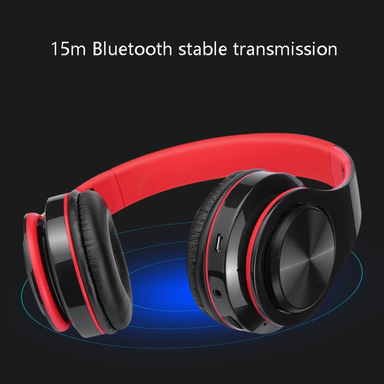 FG-69 Bluetooth Wireless Headset Subwoofer Mobile Computer Headset(Red) - Headset & Headphone by PMC Jewellery | Online Shopping South Africa | PMC Jewellery