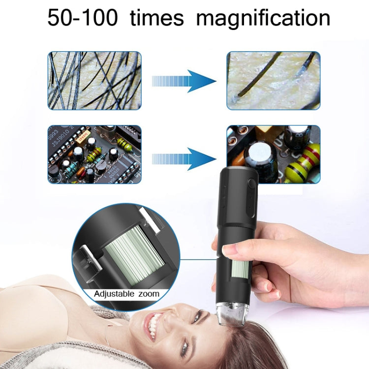 WIFI Electron Microscope USB Digital Magnifying Glass - free shipping - PMC TechLife - Order now!