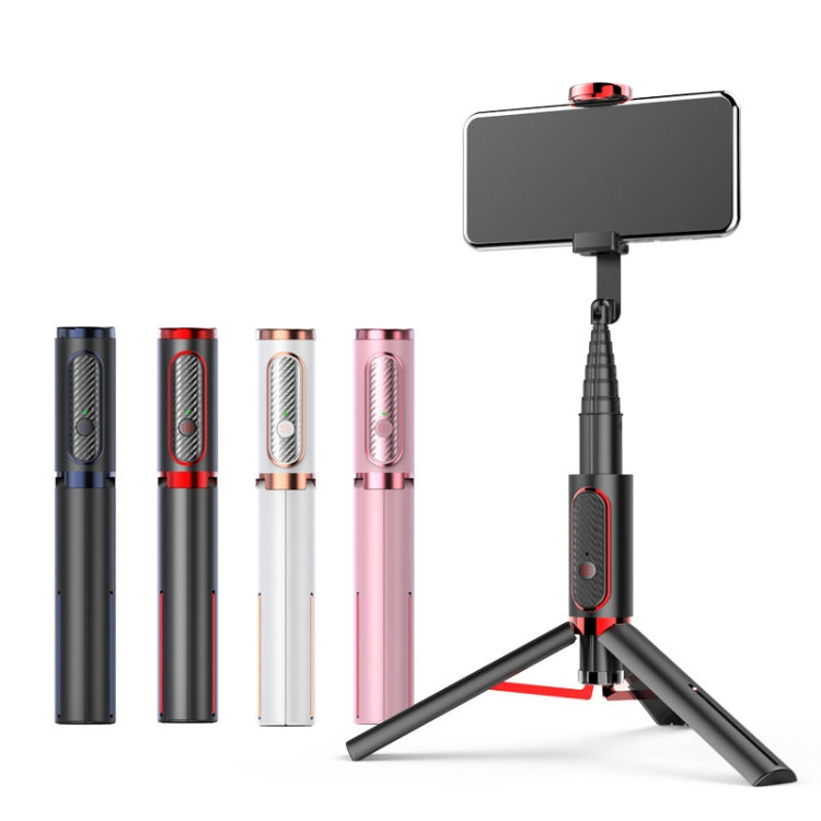 Bluetooth Selfie Stick with Tripod Multi-function Gimbal Mobile Phone Fill Light Live Support(Black) - Selfie Sticks by PMC TechLife | Online Shopping South Africa | PMC TechLife