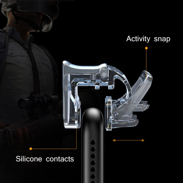4 Paris GT01 Mini Auxiliary Shooting Gamepad with Alloy Mechanical Feel Buttons - Handle Shooter by PMC TechLife | Online Shopping South Africa | PMC TechLife