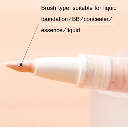 5 PCS Liquid Foundation Small Sample Refilling Pen Travel Portable Rotary Vacuum Refilling Bottle Specification： Brush Type/3ml - Cosmetics bottle by PMC Jewellery | Online Shopping South Africa | PMC Jewellery