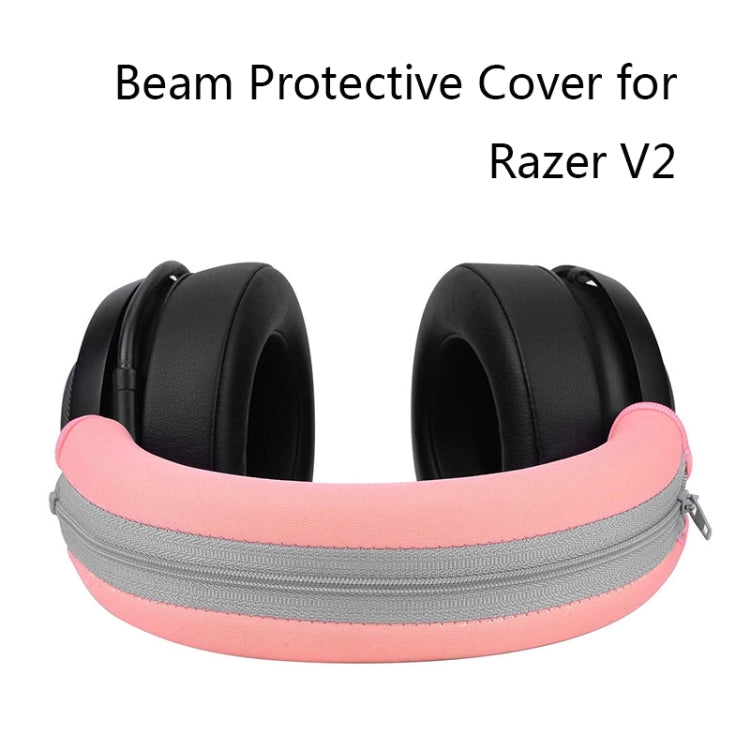 2 PCS Headset Sponge Case For Razer BlackShark V2/V2X/V2SE, Colour: Round(Black) - Earmuff & Pad by PMC TechLife | Online Shopping South Africa | PMC TechLife