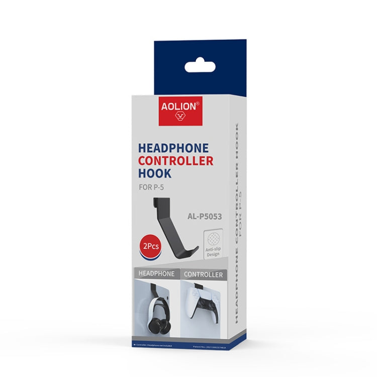 3 Pairs Headphone Handle External Side-Mounted Storage Rack For PS5(Hook) - Holder by PMC TechLife | Online Shopping South Africa | PMC TechLife