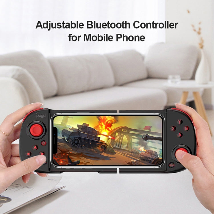 IPEGA PG-9217 Stretching Bluetooth Wireless Mobile Phone Direct Connection For Android / iOS / Nintendo Switch / PC / PS3 Game Handle(Black Red) - Gamepads by IPEGA | Online Shopping South Africa | PMC Jewellery