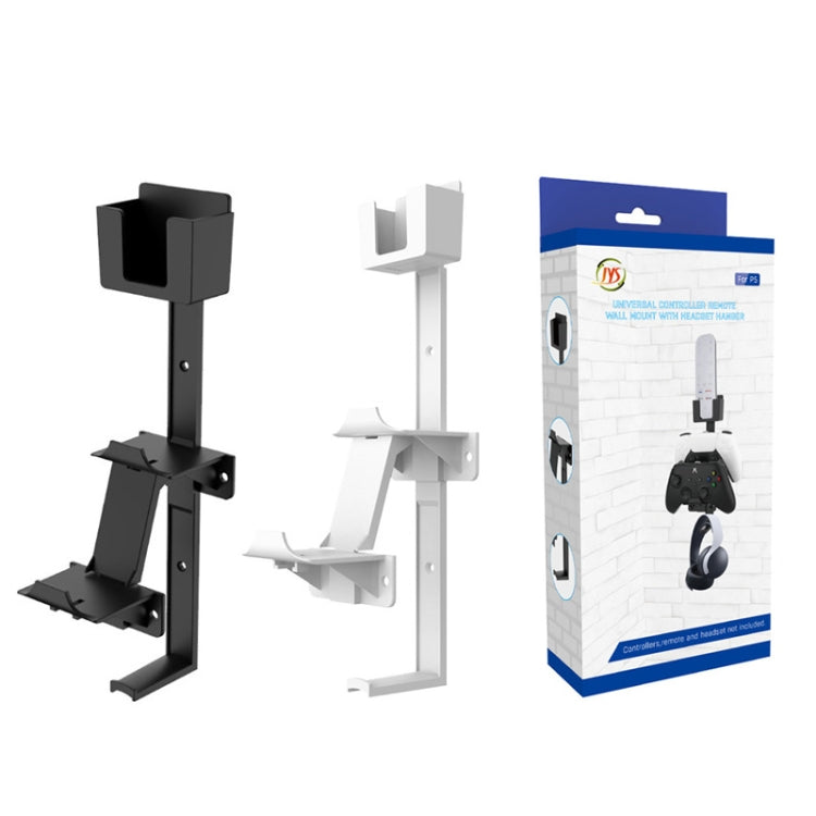 JYS P5125 Earphone / Handle / Remote Control Wall Hook For PS5 / PS4 / Xbox / Switch(Black) - free shipping - PMC TechLife - Order now!