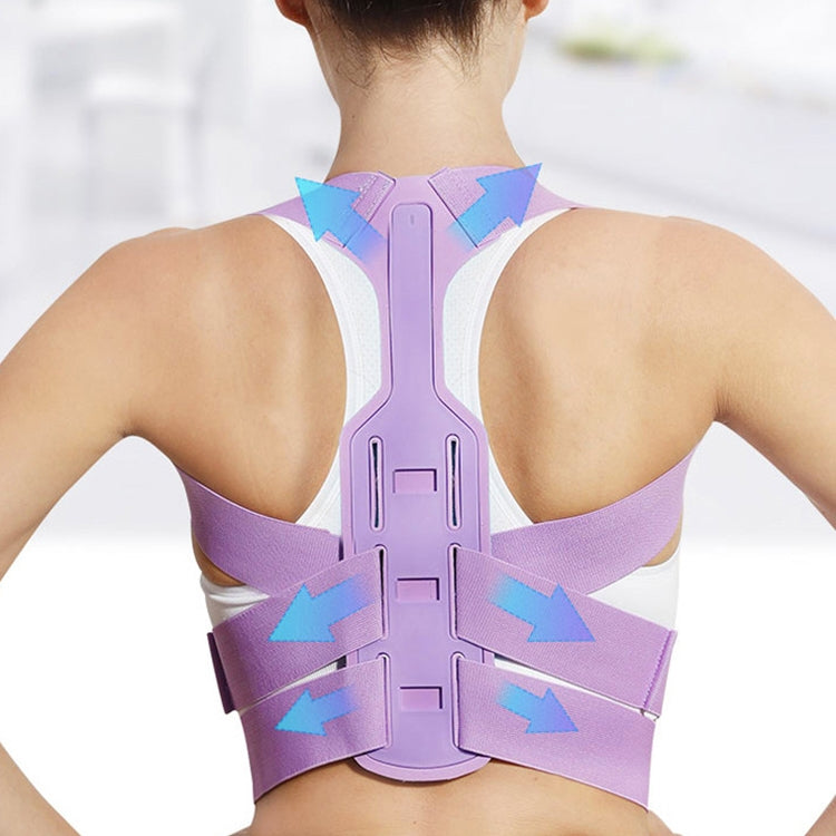 Humpback Correction Belt Back Posture Corrector, Specification: L(050 Adult Purple) - Corrector by PMC Jewellery | Online Shopping South Africa | PMC Jewellery