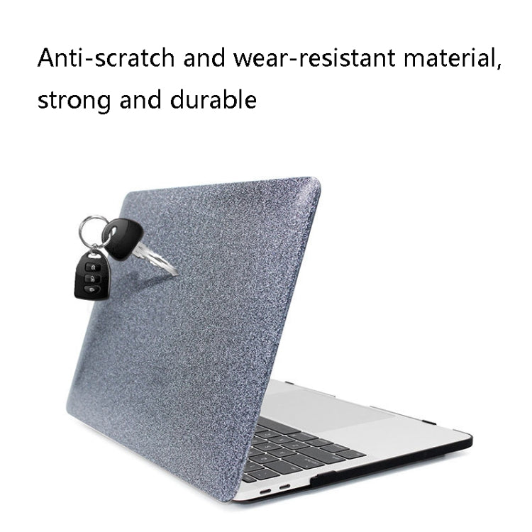 For MacBook Air 13 A1932 / A2179 / A2337 Plane PC Laptop Protective Case (Pure Black) - MacBook Air Cases by PMC Jewellery | Online Shopping South Africa | PMC Jewellery