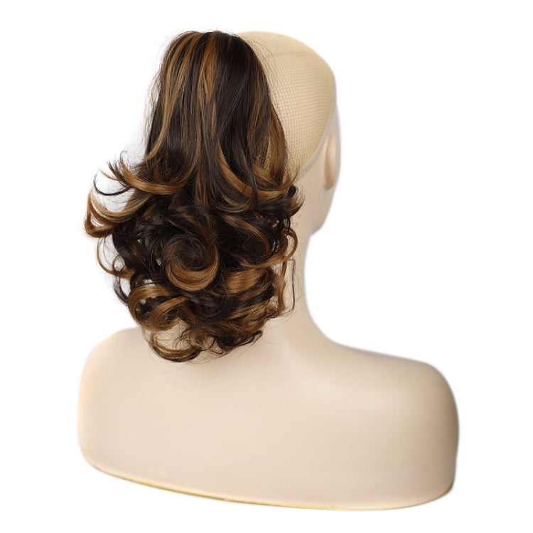 Women Curly Hair Short Ponytail Wig With Shark Clip(16H613 #) - Wigs by PMC Jewellery | Online Shopping South Africa | PMC Jewellery