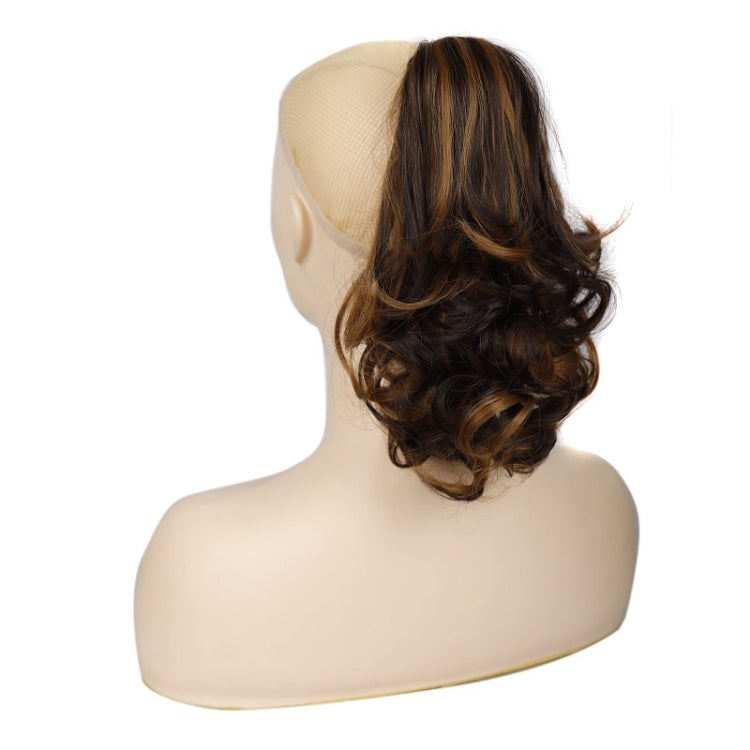 Women Curly Hair Short Ponytail Wig With Shark Clip(86M613 #) - Wigs by PMC Jewellery | Online Shopping South Africa | PMC Jewellery