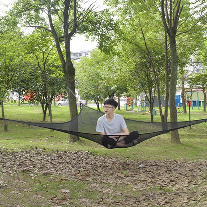 Outdoor Multi-person Hammock Large Sky Tree Tent Aerial Camping Hammock Triangle Hammock, Side Length: 2.9m - Hammocks by PMC Jewellery | Online Shopping South Africa | PMC Jewellery