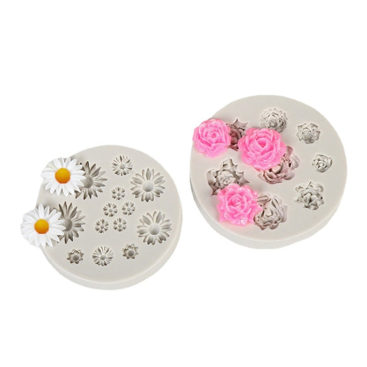 Flower Mold DIY Crystal Drip Silicone Mold, Specification: Small Daisy - free shipping - PMC TechLife - Order now!