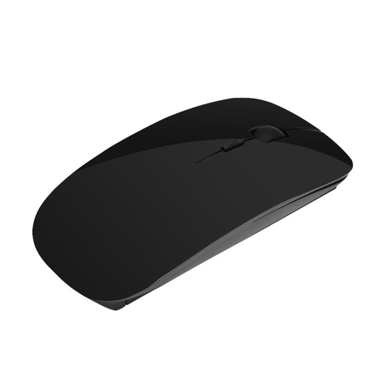 MF-822 2.4G Wireless Mouse 4 Keys Mute Office Ultra-Thin Mouse(Black) - Wireless Mice by PMC Jewellery | Online Shopping South Africa | PMC Jewellery