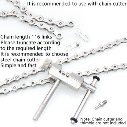 Mountain Road Bike Chain Electroplating Chain, Specification: 10 Speed - Bicycle Chains & Rounds by PMC Jewellery | Online Shopping South Africa | PMC Jewellery