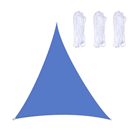 Triangle Outdoor Garden Sunshade Sail Waterproof Anti-UV Canopy, Size: 4.5m x 4.5m x 4.5m(Royal Blue) - Tents & Accessories by PMC Jewellery | Online Shopping South Africa | PMC Jewellery