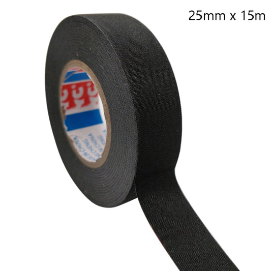 Automotive Wiring Harness Flannel Tape High Temperature Resistant And Waterproof Wire And Cable Insulation Tape, Size: 25mm x 15m - Tapes by PMC Jewellery | Online Shopping South Africa | PMC Jewellery