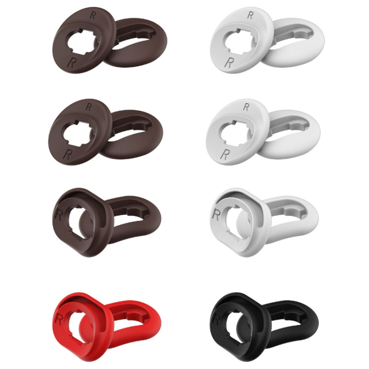 2 Sets Bluetooth Earphone Silicone Earplug Caps For Samsung Galaxy Buds Live(Brown-2 Pairs) - Anti-dust & Ear Caps by PMC TechLife | Online Shopping South Africa | PMC TechLife