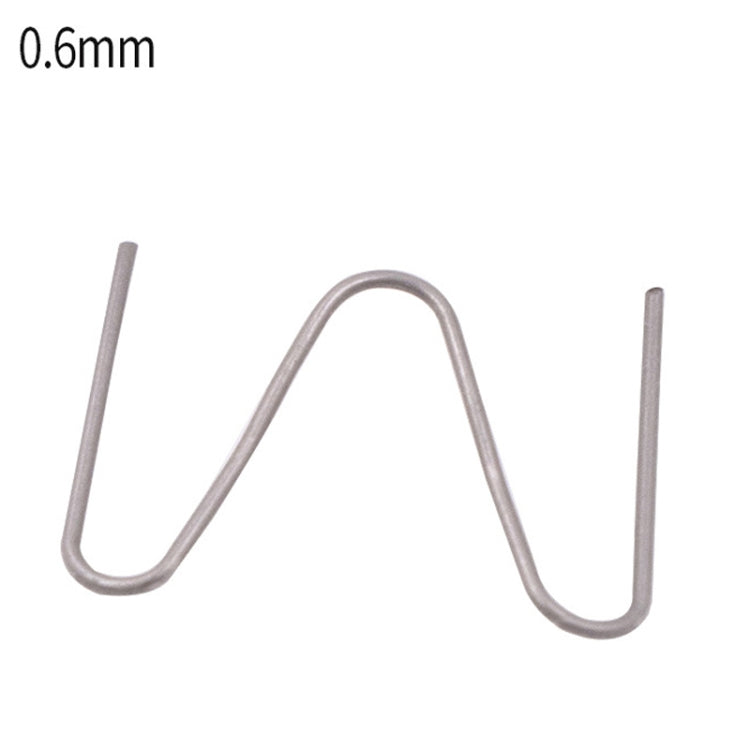 500pcs /Pack Auto Bumper Plastic Repair Welding Machine Hot Melt Plastic Welding Tool Welding Wire Patch, Style: Patch 11 0.6mm - Trunk & Bumper Accessories by PMC TechLife | Online Shopping South Africa | PMC TechLife | Buy Now Pay Later Mobicred