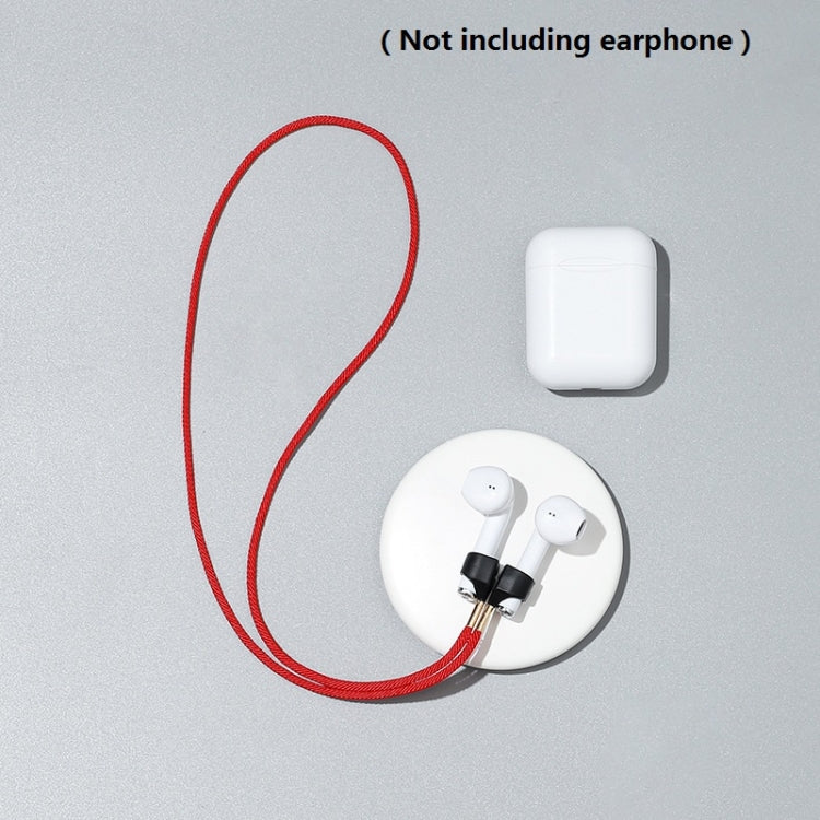 Wireless Earphones Acrylic Strong Magnetic Anti-Lost Rope For AirPods(Red) - Anti-lost & Holder by PMC Jewellery | Online Shopping South Africa | PMC Jewellery