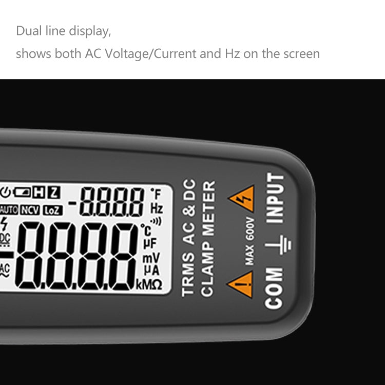 BSIDE ACM91 Digital Clamp Meter AC/DC Current 1mA True RMS Auto Range  Capacitor Tester Multimeter(Black) - Digital Multimeter by BSIDE | Online Shopping South Africa | PMC TechLife | Buy Now Pay Later Mobicred