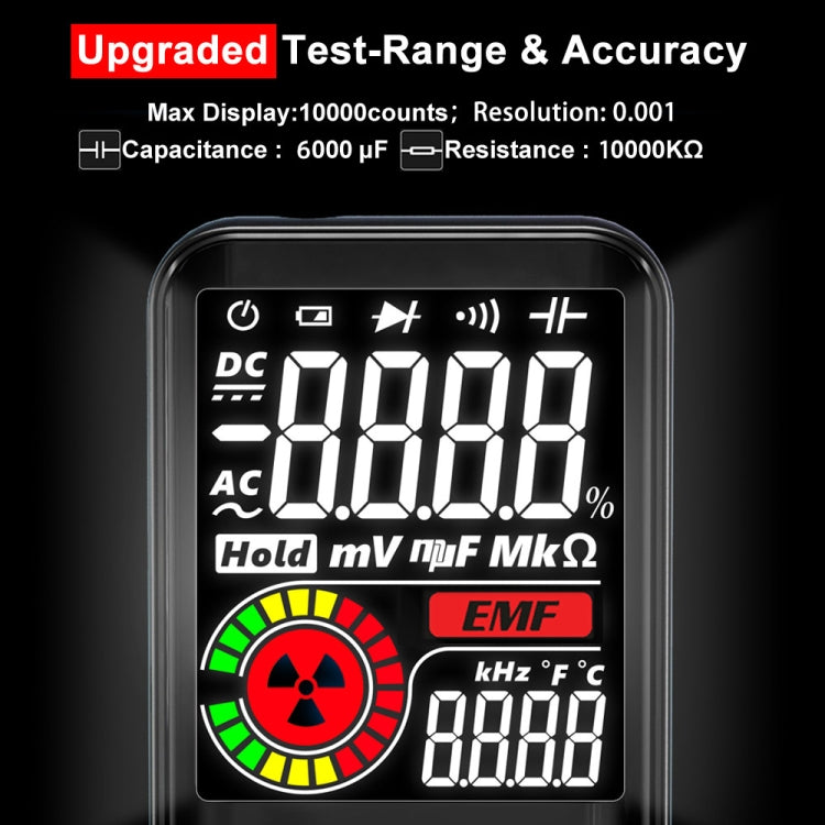 BSIDE S20 Intelligent Large Screen Electromagnetic Radiation Multimeter Tester - Digital Multimeter by BSIDE | Online Shopping South Africa | PMC Jewellery | Buy Now Pay Later Mobicred