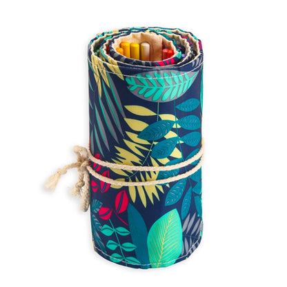 72 Colors Colored Pencils Set Hand-Painted Graffiti Colored Pencils With Roller Shutter Pencil Case - Art Supplies by PMC Jewellery | Online Shopping South Africa | PMC Jewellery