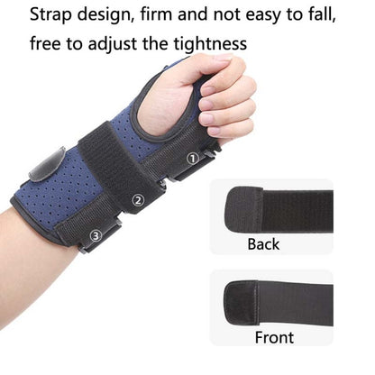 016 Wrist Joint Fixation Belt Sports Joint Dislocation Sprained Bone Fracture Rehabilitation Fixed Splint Guard, Specification: Left Hand(Blue) - Corrector by PMC Jewellery | Online Shopping South Africa | PMC Jewellery