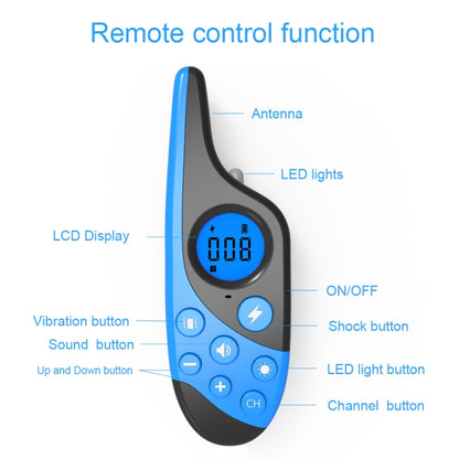 L-818 500M Dog Training Device Rechargeable Remote Control Pet Bark Stopper - Training Aids by PMC Jewellery | Online Shopping South Africa | PMC Jewellery