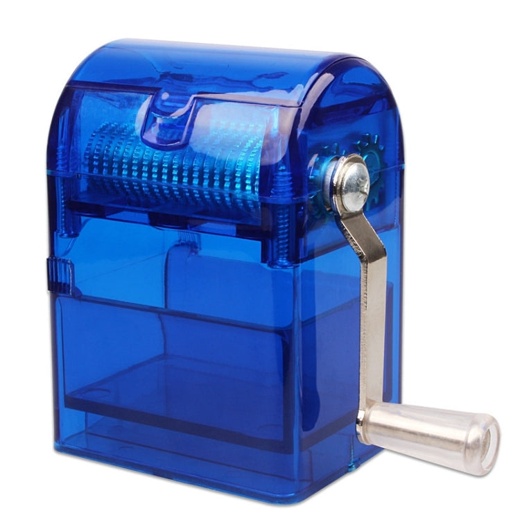 MYQ-053 Hand-cranked Cigarette Grinder Cigarette Puller Plastic Drawer Grinder(Blue) - Cigarette Box & Ashtrays by PMC Jewellery | Online Shopping South Africa | PMC Jewellery