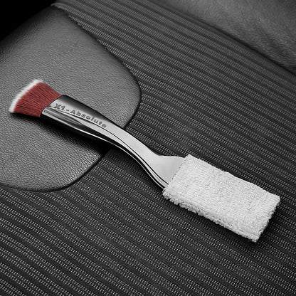 Car Air-Conditioned Air Outlet Cleaning Brush Car Interior Cleaning Tool Dust  Soft Hair Brush(Black) - Car Washer & Accessories by PMC Jewellery | Online Shopping South Africa | PMC Jewellery