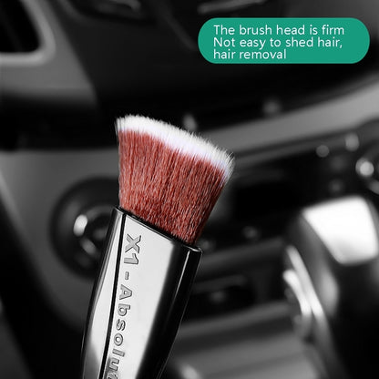 Car Air-Conditioned Air Outlet Cleaning Brush Car Interior Cleaning Tool Dust  Soft Hair Brush(Black) - Car Washer & Accessories by PMC Jewellery | Online Shopping South Africa | PMC Jewellery