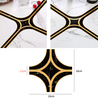 Gap Beautification Moisture-Proof Wear-Resistant Floor Stickers(Black) - Wall Tile Stickers by PMC Jewellery | Online Shopping South Africa | PMC Jewellery