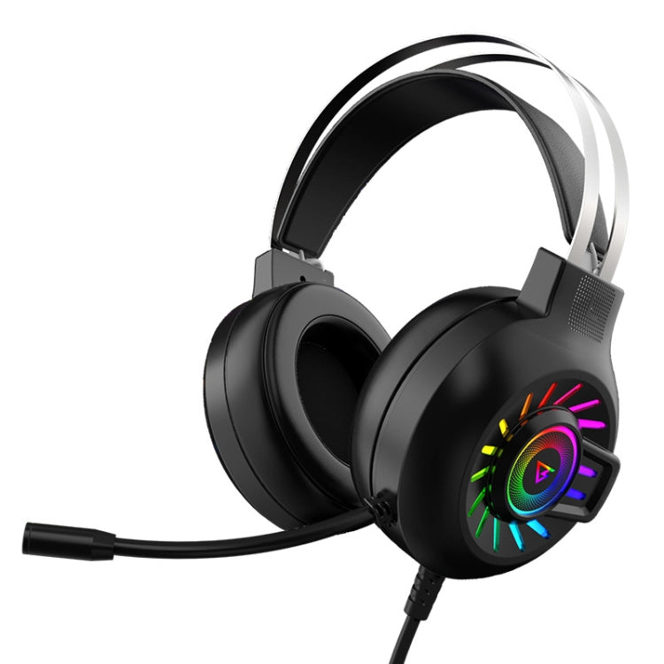 FOREV G97 RGB Luminous Wired Game Headset with Mic, Spec: 7.1 Channel (Black) - Multimedia Headset by PMC Jewellery | Online Shopping South Africa | PMC Jewellery