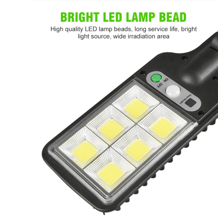 Solar Street Light LED Human Body Induction Garden Light, Spec: 616B-72 COB With Remote Control - free shipping - PMC TechLife - Order now!