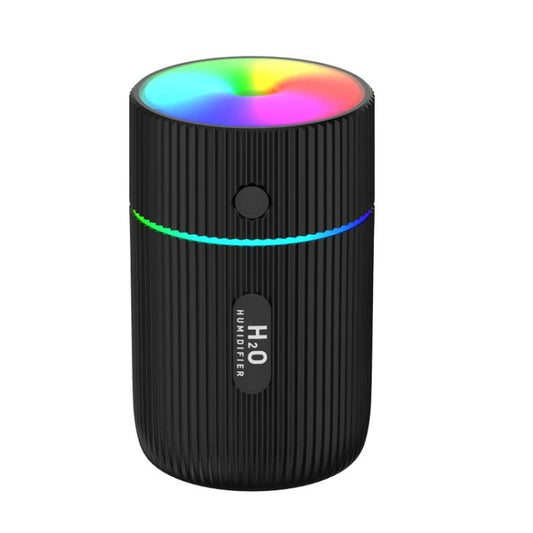 Colorful Cup Humidifier USB Mini Car Air Purifier(Black) - Air Purifiers & Parts by PMC Jewellery | Online Shopping South Africa | PMC Jewellery
