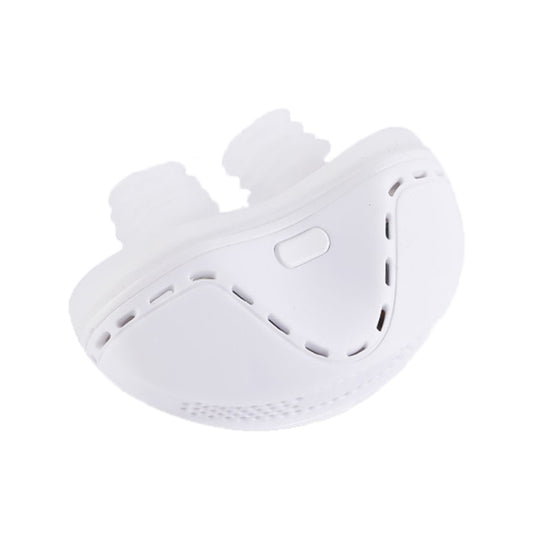 QC-002 Portable Chargeable Electric Anti-Snoring Device(Icon White) - Anti Snoring Tools by PMC Jewellery | Online Shopping South Africa | PMC Jewellery