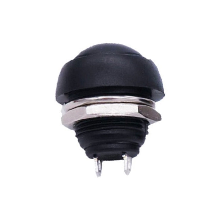 10 PCS Small Waterproof Self-Reset Button Switch(Black) - Switch by PMC TechLife | Online Shopping South Africa | PMC TechLife | Buy Now Pay Later Mobicred