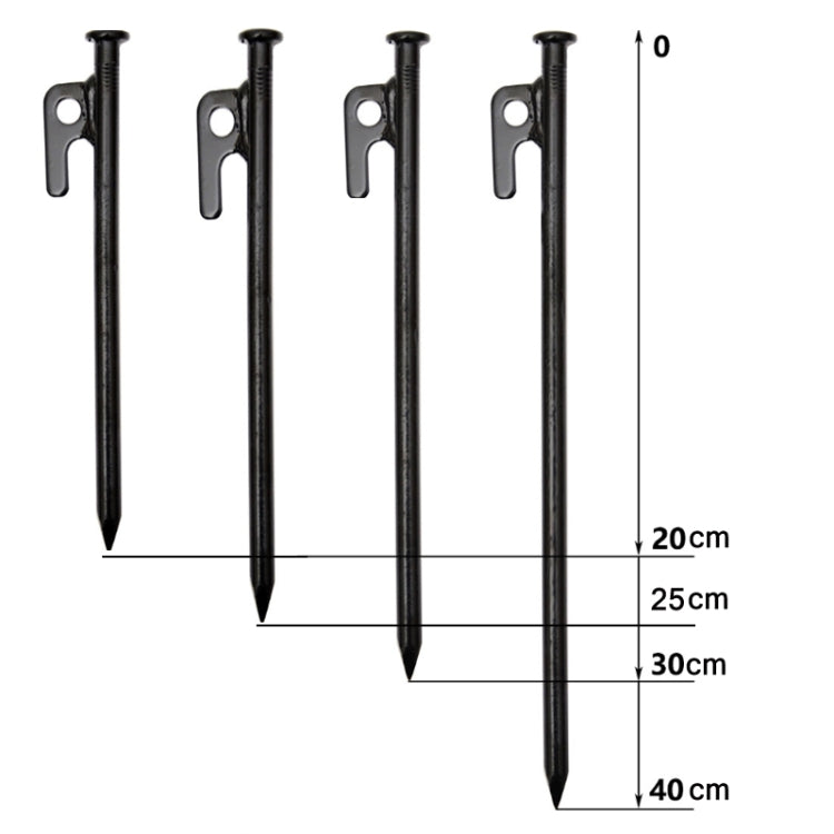 4 PCS 25cm Outdoor Camping Windproof Fixed Canopy Ground Nails - free shipping - PMC TechLife - Order now!