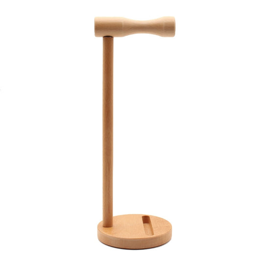 AM-EJZJ001 Desktop Solid Wood Headset Display Stand, Style: B - Anti-lost & Holder by PMC Jewellery | Online Shopping South Africa | PMC Jewellery