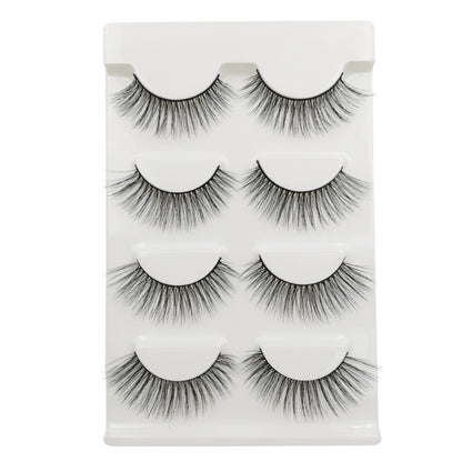 2 Sets SHIDISHANGPIN 3D Mink False Eyelashes Naturally Thick Eyelashes(G105) - Eyes by PMC Jewellery | Online Shopping South Africa | PMC Jewellery