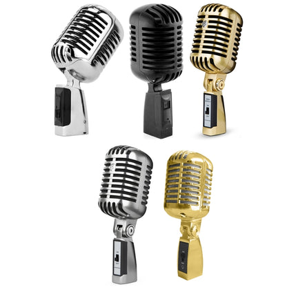Vintage Style Stage Dynamic Microphone(GAM-01 B) - Microphone by PMC Jewellery | Online Shopping South Africa | PMC Jewellery