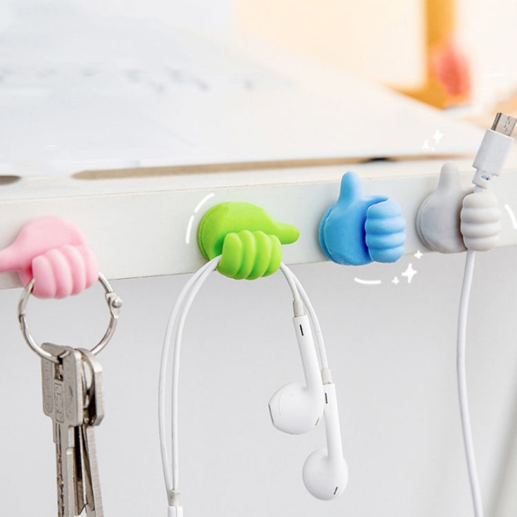 10 PCS Handy Holder Cable Organizer Household Convenience Clip(Yellow) - Cable Organizer by PMC TechLife | Online Shopping South Africa | PMC TechLife