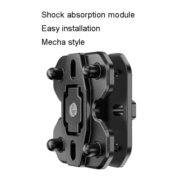 JZ01 Motorcycle Mobile Phone Holder Frame Shock Absorber - Holder by PMC TechLife | Online Shopping South Africa | PMC TechLife