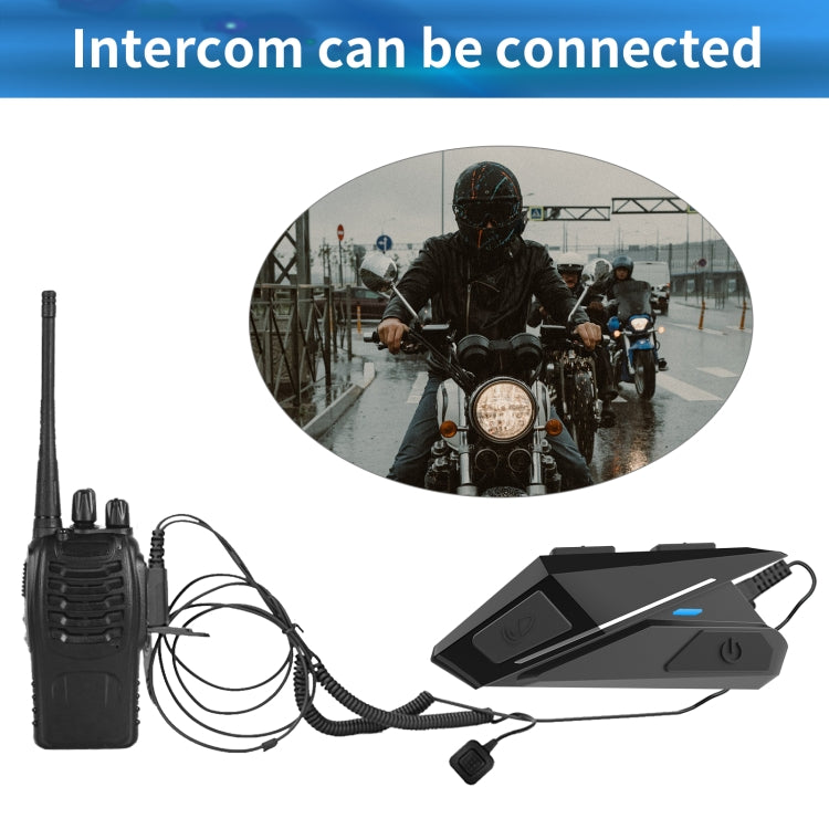 yz06 Wireless Bluetooth Helmet Headphones - Motorcycle Walkie Talkie by PMC TechLife | Online Shopping South Africa | PMC TechLife