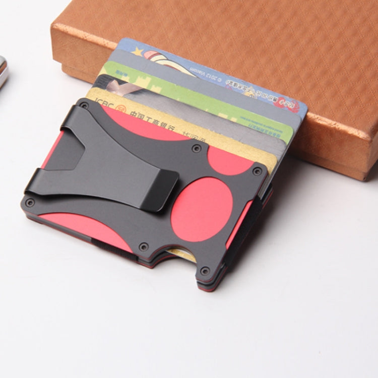 RFID Anti-Degaussing Anti-Theft Metal Wallet(Red) - Antimagnetic RFID Package by PMC TechLife | Online Shopping South Africa | PMC TechLife | Buy Now Pay Later Mobicred