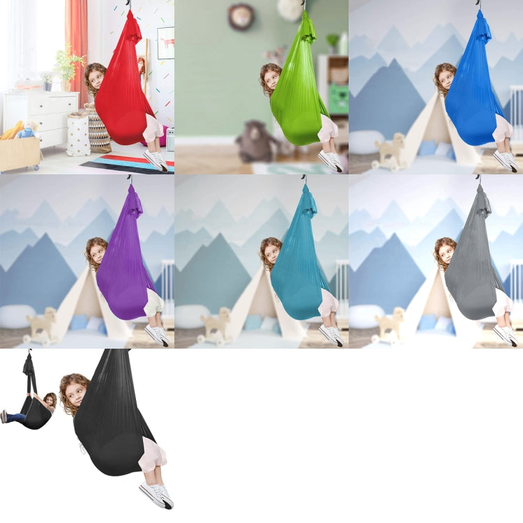 Kids Elastic Hammock Indoor Outdoor Swing, Size: 1x2.8m (Red) - Hammocks by PMC TechLife | Online Shopping South Africa | PMC TechLife | Buy Now Pay Later Mobicred
